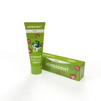 HERBADENT Kids Bylinná zubní pasta jablko 75 g