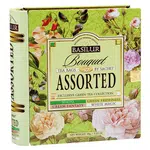BASILUR Book assorted bouquet zelený čaj 32 sáčků