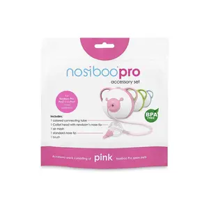 Nosiboo Pro náhradní příslušenství 1 ks růžová