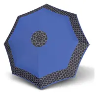 Dámský deštník Doppler Fiber Mini Style Turquoise viola