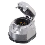 Zásuvka tažného zařízení 7 pólů COMPASS 07451 Alu