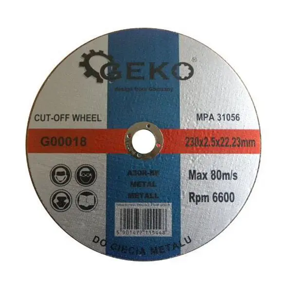 Kotouč na kov řezný 230mm GEKO G00018