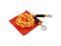 Lano tažné 5000kg s karabinami COMPASS 01233