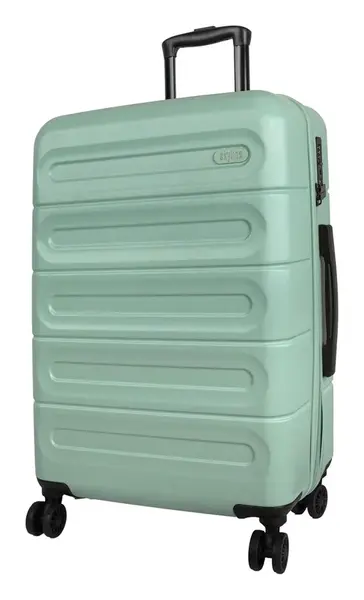 Střední skořepinový kufr Skyline Goomera 4w M Green