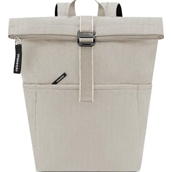 Dámský rolovací batoh Reisenthel Rolltop Backpack Herringbone Sand