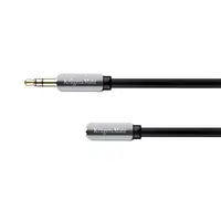 Kabel Jack 3,5mm konektor/Jack 3,5mm zdířka 1m KRUGER & MATZ KM0315