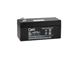 Baterie olověná 12V   3.3Ah GETI