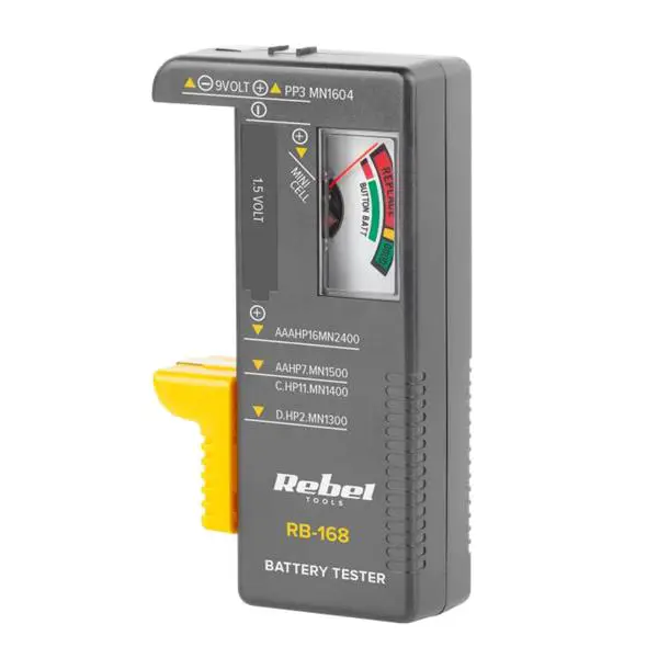 Tester baterií REBEL RB-168