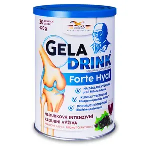 GELADRINK Forte Hyal nápoj černý rybíz 420 g