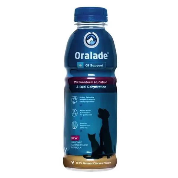 ORALADE Rehydratační roztok pes a kočka 500 ml