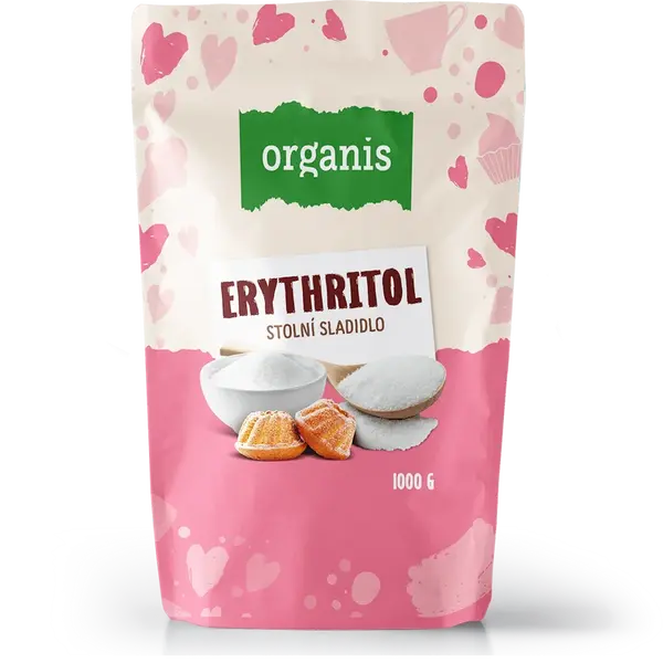 ORGANIS Erythritol 1000 g