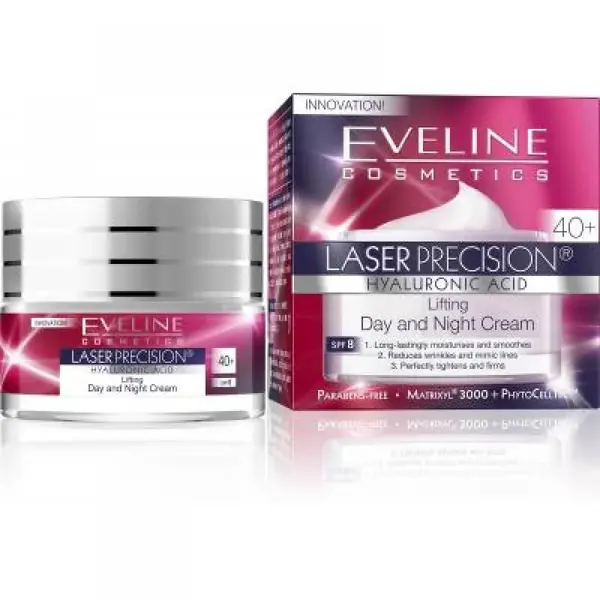 EVELINE Laser Precision 40+ Liftingový denní a noční krém 50 ml
