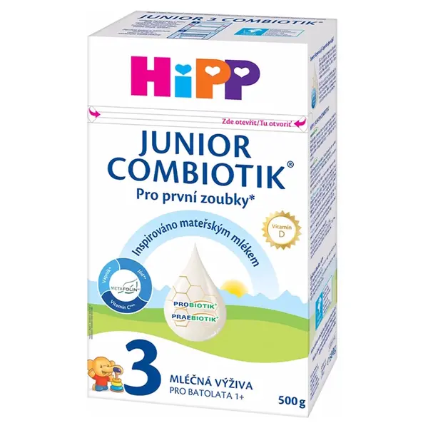 HIPP 3 Combiotik junior mléčná výživa 500 g