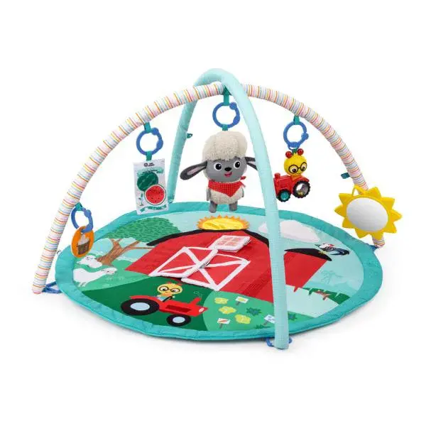 BABY EINSTEIN Hrací deka Happy Harvest™ Touch & Feel, 0m