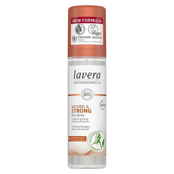 LAVERA Deodorant sprej Strong pro ochranu až 48 hodin 75 ml