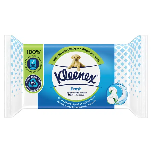 KLEENEX Vlhčený toaletní papír Fresh 42 kusů