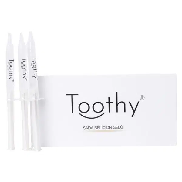 TOOTHY Gel Kit doplňující gely na bělení zubů 3 kusy na 6 dní