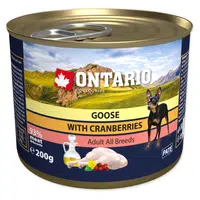 ONTARIO Konzerva husí s brusinkami 200 g