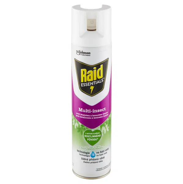 RAID Essentials proti létajícímu a lezoucímu hmyzu 400 ml