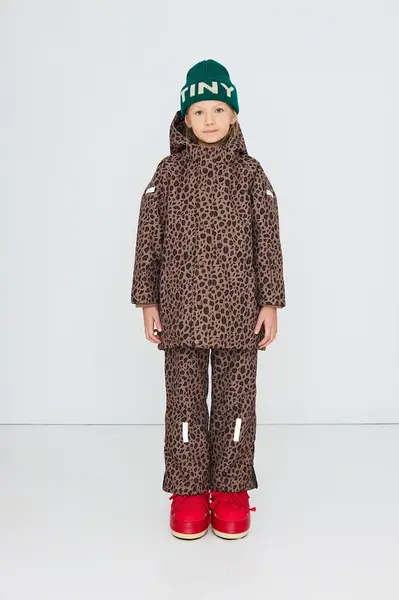 Tinycottons  zimní bunda dětská ANIMAL PRINT SNOW JACKET