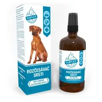 TOPVET Rozčesávač srsti pro psy 100 ml