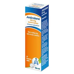 AMBROBENE 60mg šumivé tablety 20 kusů