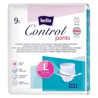 BELLA Control pants absorpční kalhotky L 9 kusů