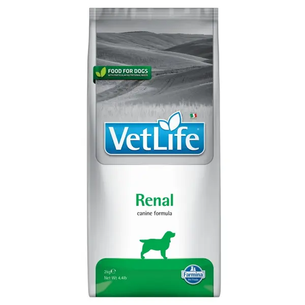 VET LIFE Natural Renal granule pro psy, Hmotnost balení: 2 kg
