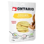 ONTARIO Vařené kuřecí prsní plátky pro kočky 70 g