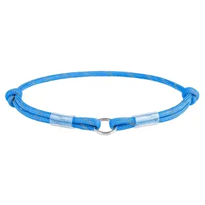 WAUDOG Cord Obojek na známku modrý, Velikost: S