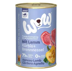 WOW Jehněčí s dýní adult konzerva pro psy 400 g