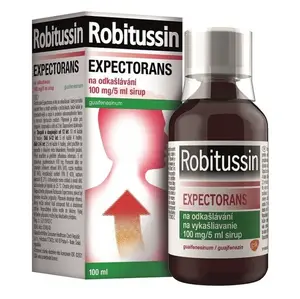 ROBITUSSIN Expectorans na odkašlávání sirup 100 ml 100 mg/5 ml