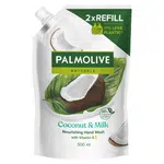 PALMOLIVE Naturals Tekuté mýdlo náhradní náplň Coconut & Milk  500 ml