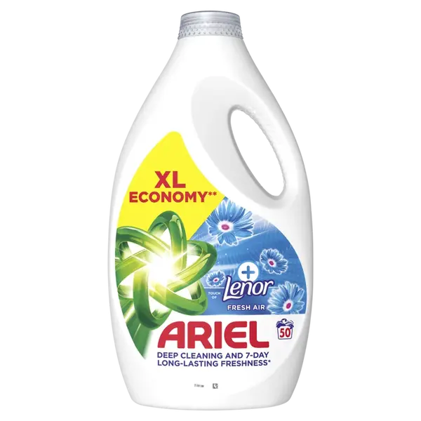 ARIEL Plus Fresh Air Tekutý prací gel 50 praní 2,25 l