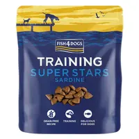 FISH4DOGS Tréninkové pamlsky pro psy sardinka 150 g