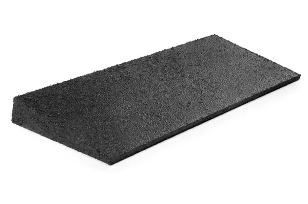 Gumový nájezd ASLON 50 x 20 cm, výška 4,3 cm, černá