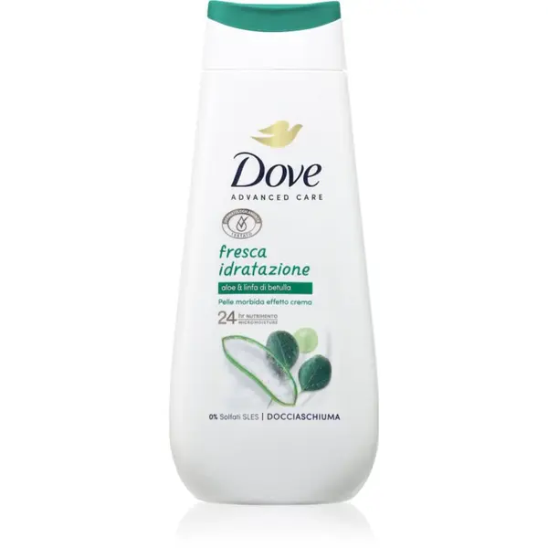 Dove Advanced Care Fresh Hydration sprchový gel 225 ml