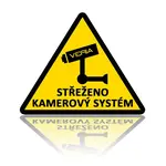 Samolepka - Střeženo kamerový systém