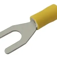 Vidlička 6.5mm, vodič 4.0-6.0mm žlutá