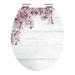 WC sedátko SCHÜTTE Flowers And Wood Soft Close MDF