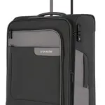 Střední textilní kufr Travelite Viia 4w M Anthracite