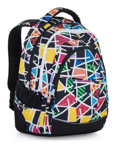 Batoh do školy Bagmaster Digital 22 A Colourful