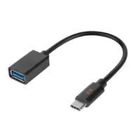 Adaptér REBEL RB-6007-015-B USB-C/USB-A
