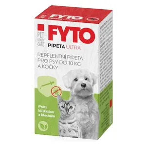 PET HEALTH CARE FYTO pipeta Ultra pro psy do 10 kg a kočky 1x15 ml