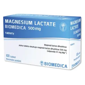 BIOMEDICA Magnesium lactate 500mg 100x500 mg tablet