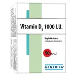 GENERICA Vitamin D3 1000 I.U. 90 kapslí