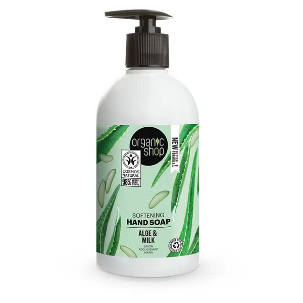 ORGANIC SHOP Změkčující mýdlo na ruce Barbadoská aloe 500 ml