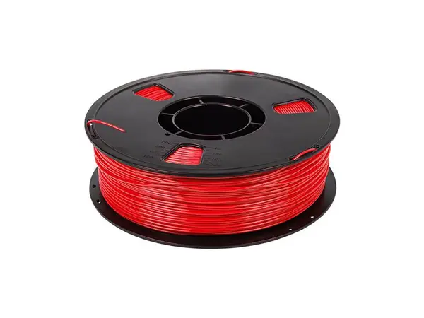 PLA vlákno pro 3D tiskárnu - 1kg červené 1,75mm