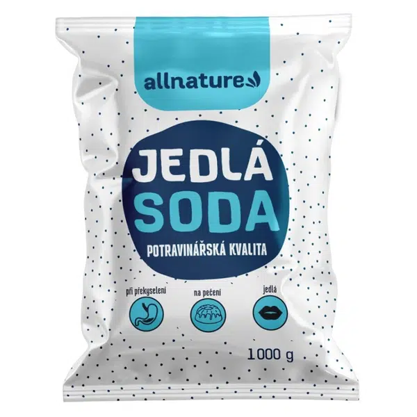 ALLNATURE Jedlá soda 1000 g