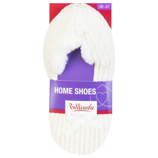 BELLINDA Dámské domácí bačkory vel.36-37 krémové 1 pár